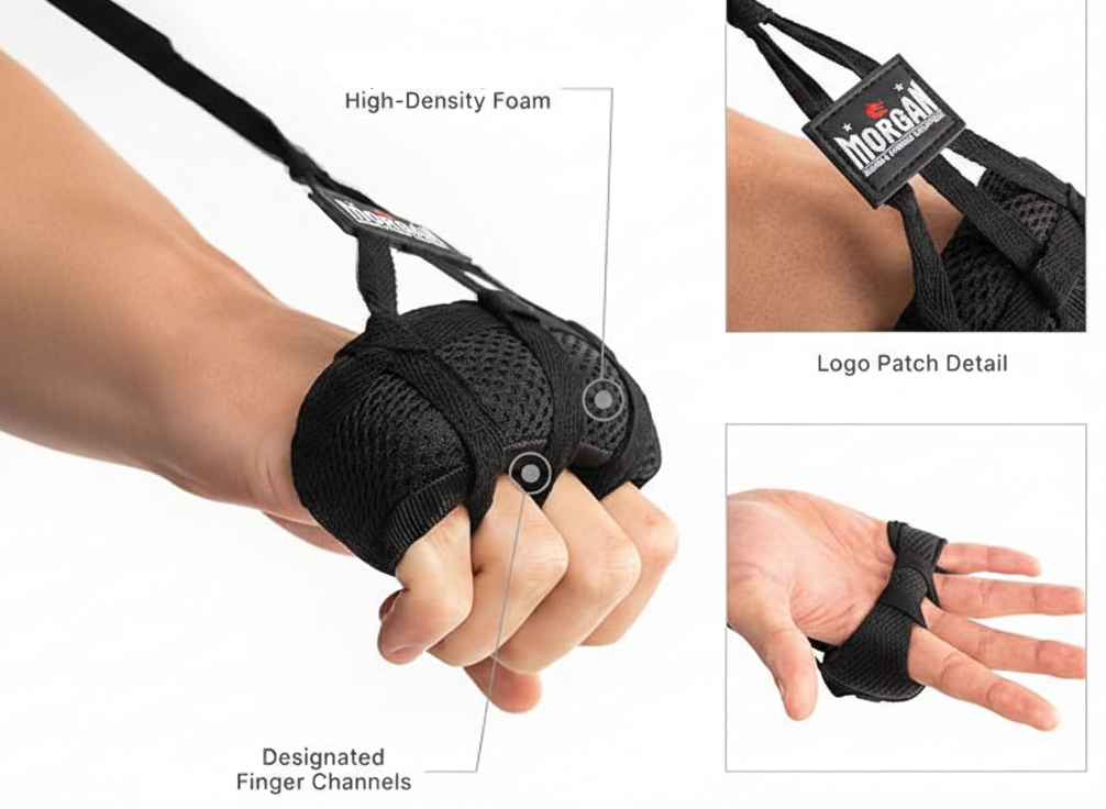Morgan Knuckle Guard & 3M Hand Wraps