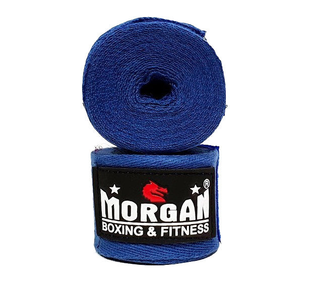 Morgan Cotton Boxing Hand Wraps 4m Pair - Pink