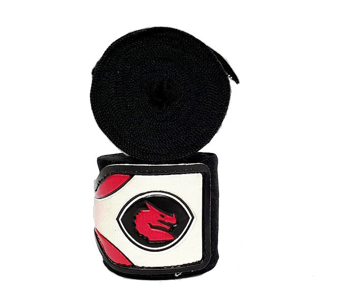 Morgan Mexican Elastic Boxing Hand Wraps 4m Pair - Red