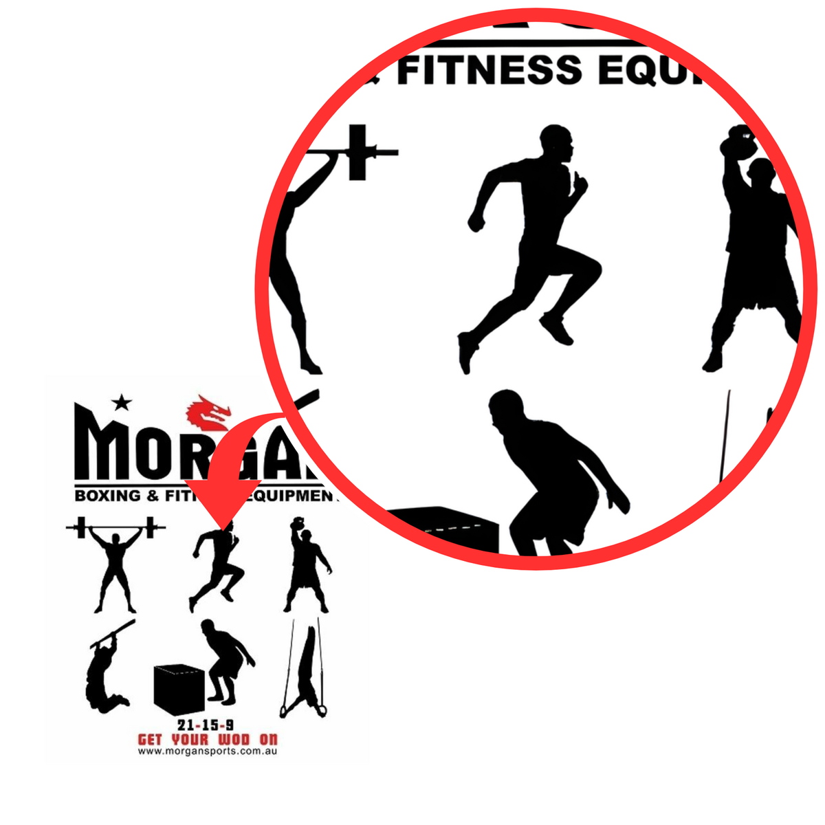 MORGAN WORK OUT BANNER