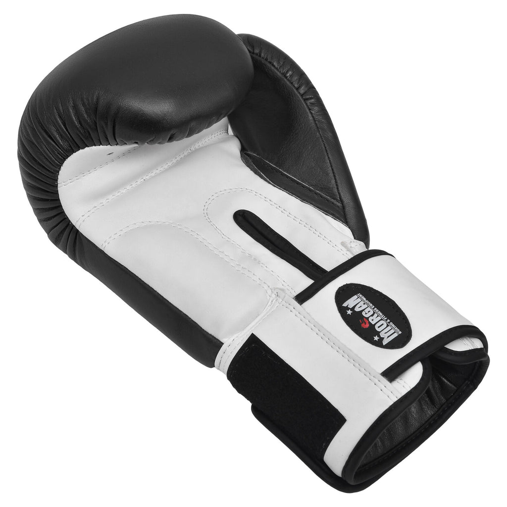 Morgan Sports V2 Platinum Leather Sparring Gloves