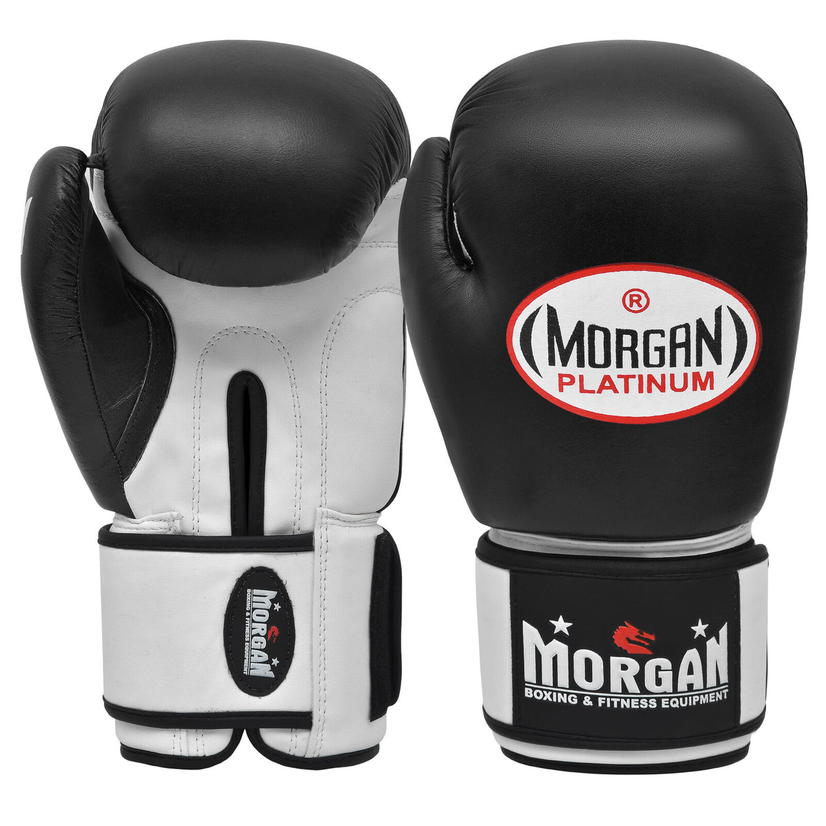 Morgan Sports V2 Platinum Leather Sparring Gloves