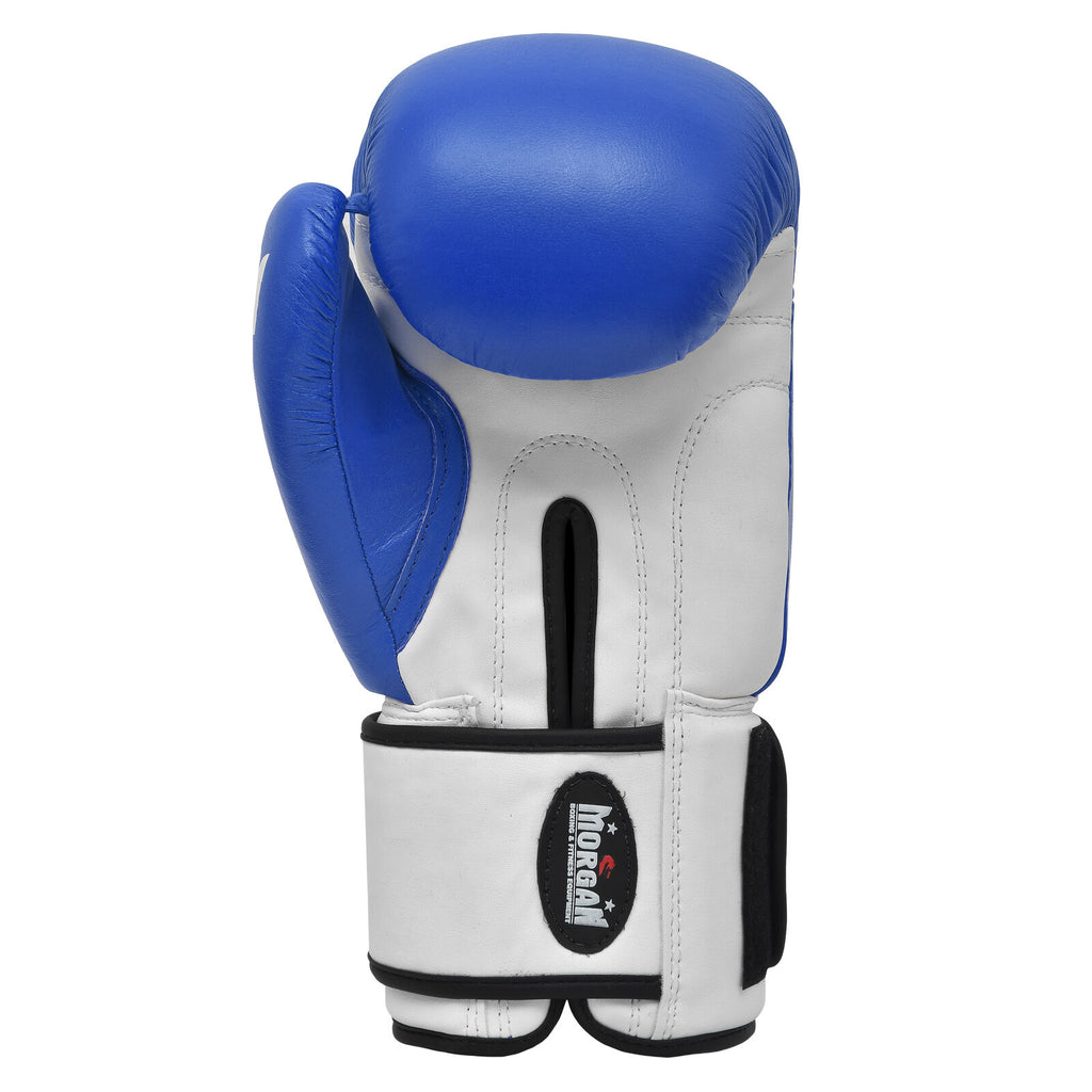 Morgan Sports V2 Platinum Leather Sparring Gloves