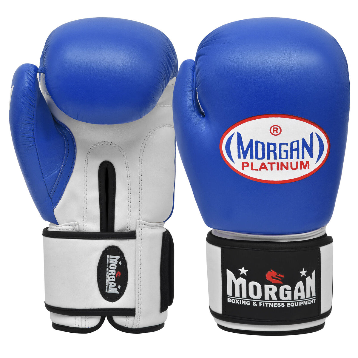 Morgan Sports V2 Platinum Leather Sparring Gloves
