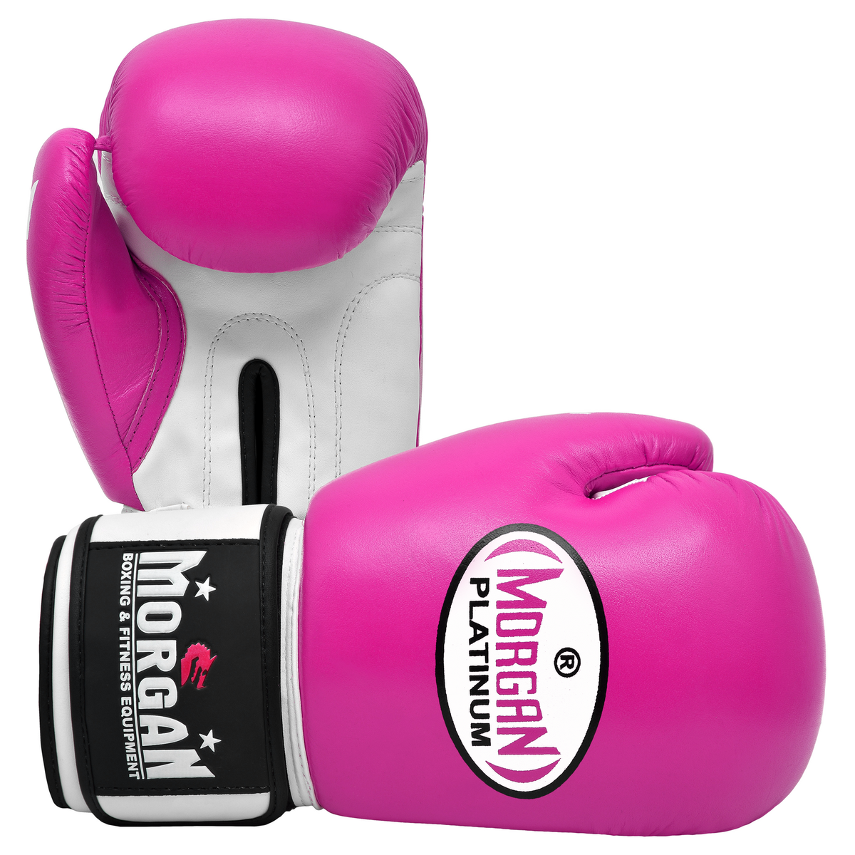 Morgan Sports V2 Platinum Leather Sparring Gloves