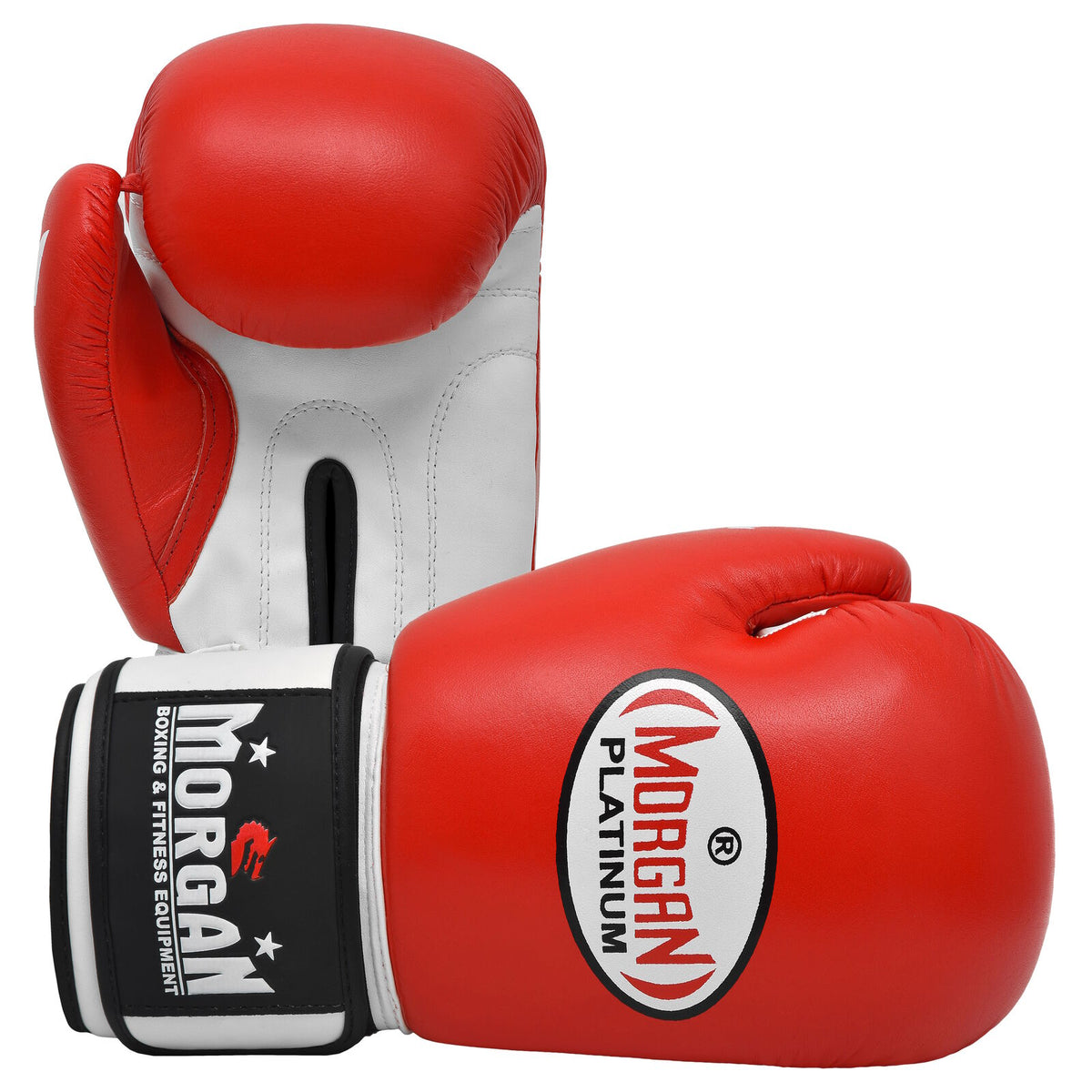 Morgan Sports V2 Platinum Leather Sparring Gloves