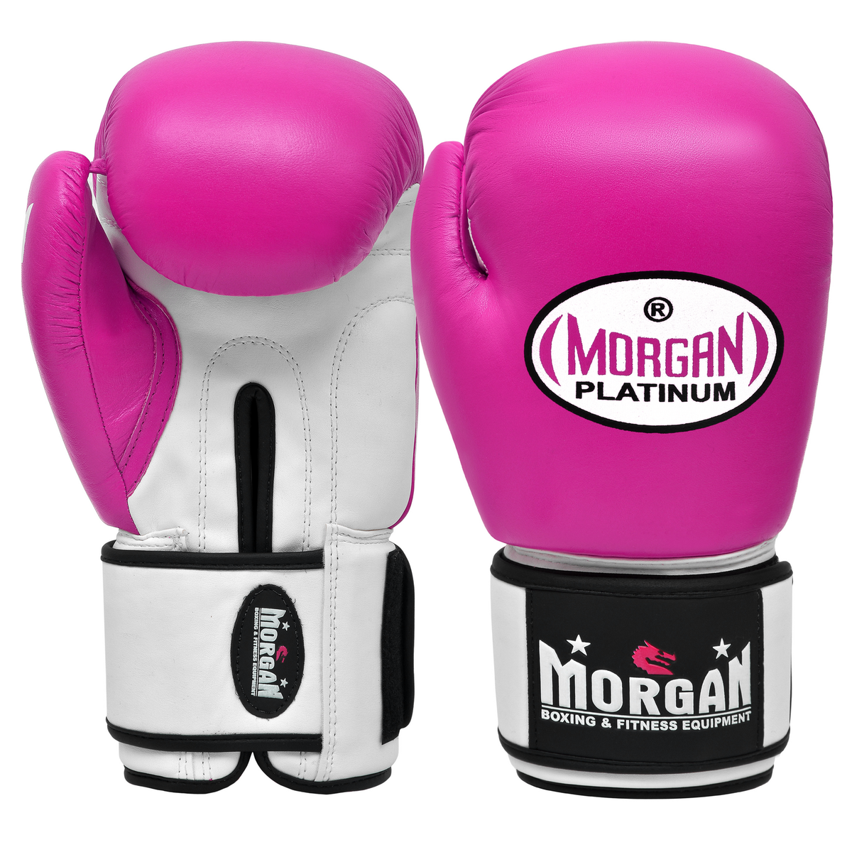 Morgan Sports V2 Platinum Leather Sparring Gloves
