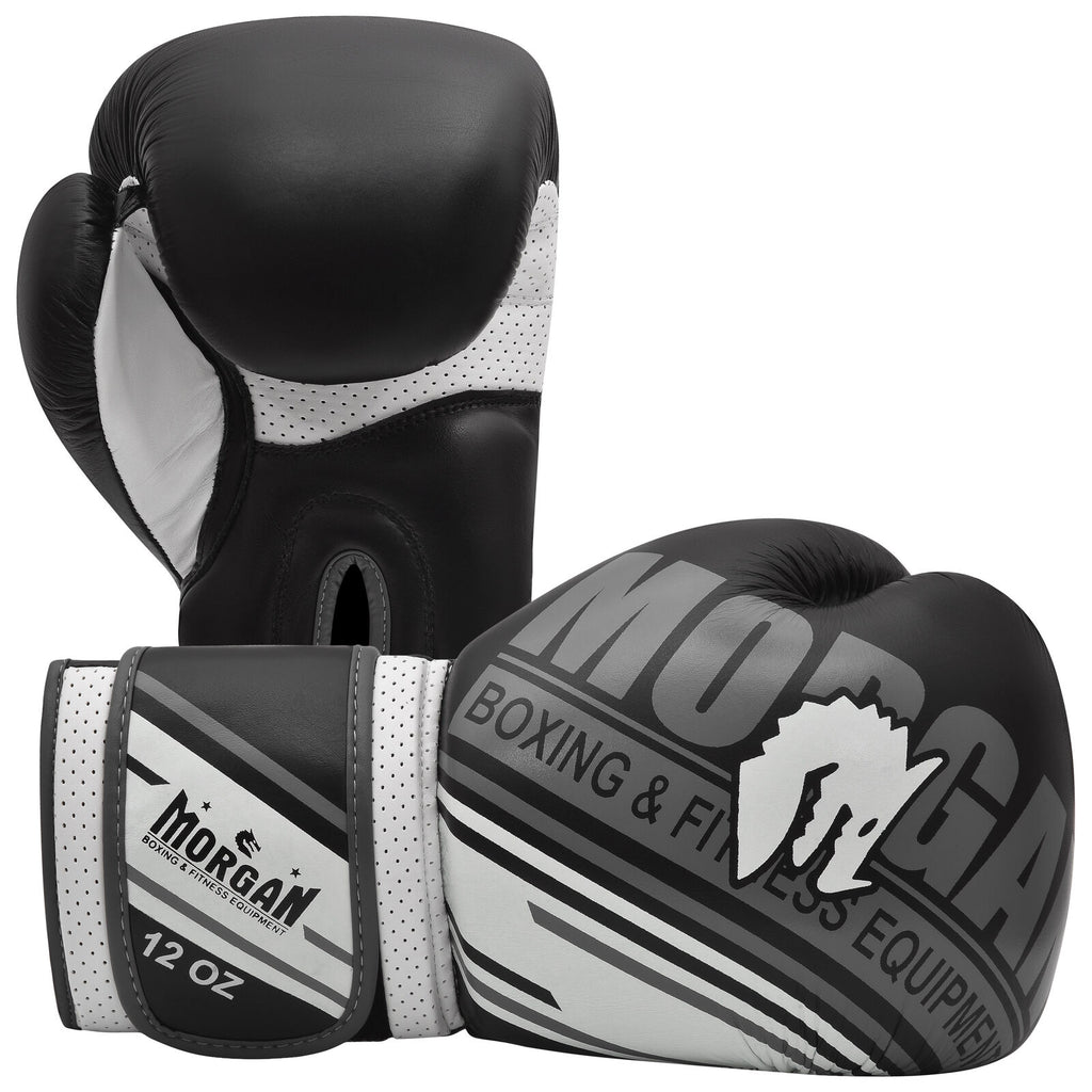 Morgan Sports Aventus Leather Boxing Gloves