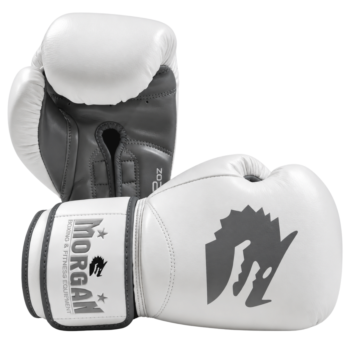 Morgan White Knight Boxing Gloves 16oz