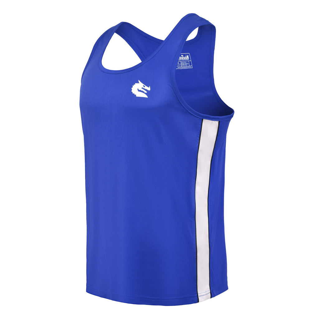 Morgan V2 Flow Boxing Singlet [Blue 2XL]