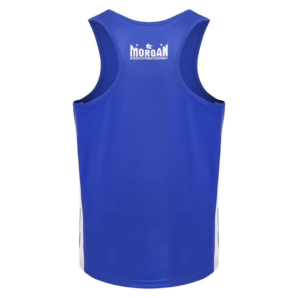 Morgan V2 Flow Boxing Singlet [Blue Medium]