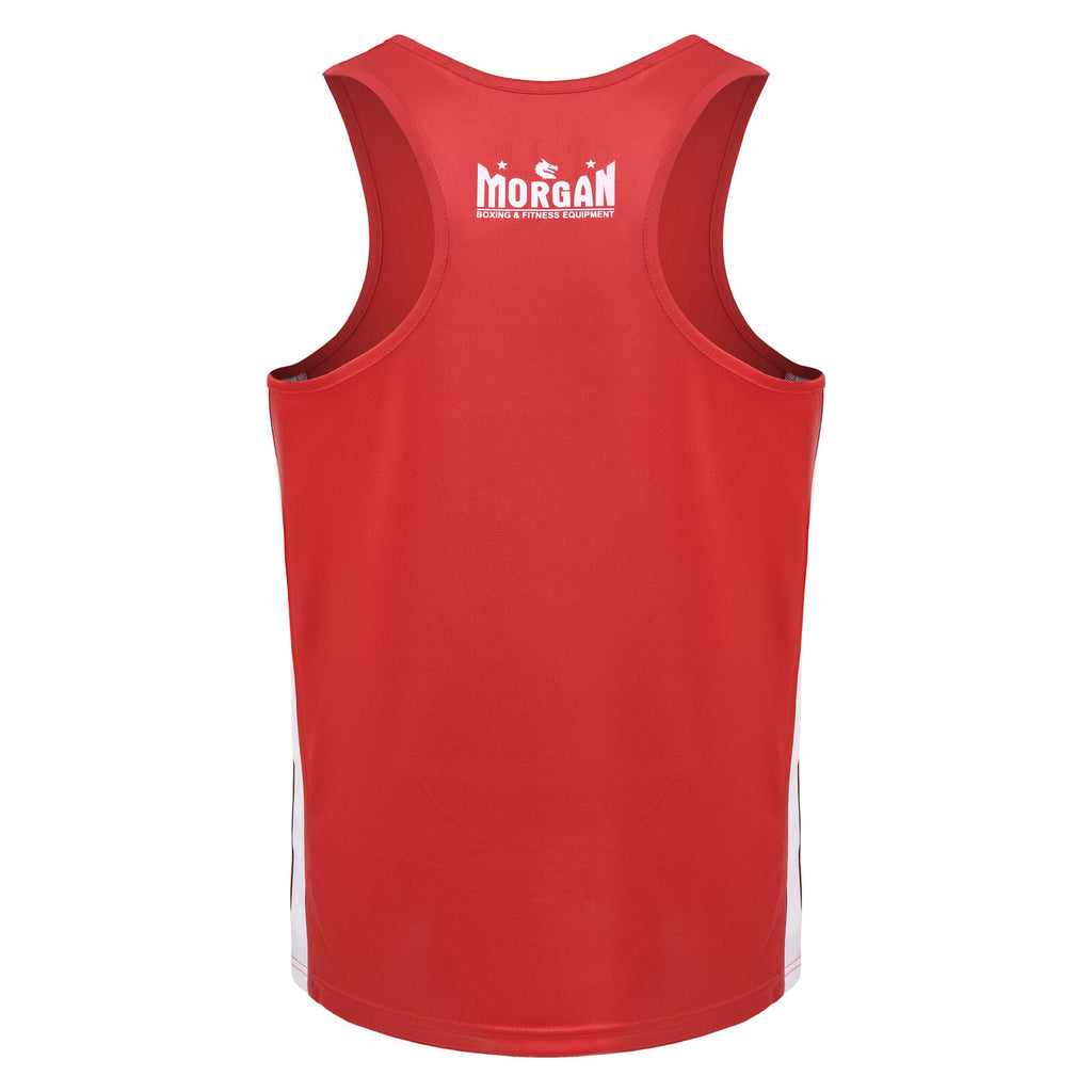 Morgan V2 Flow Boxing Singlet [Blue Medium]
