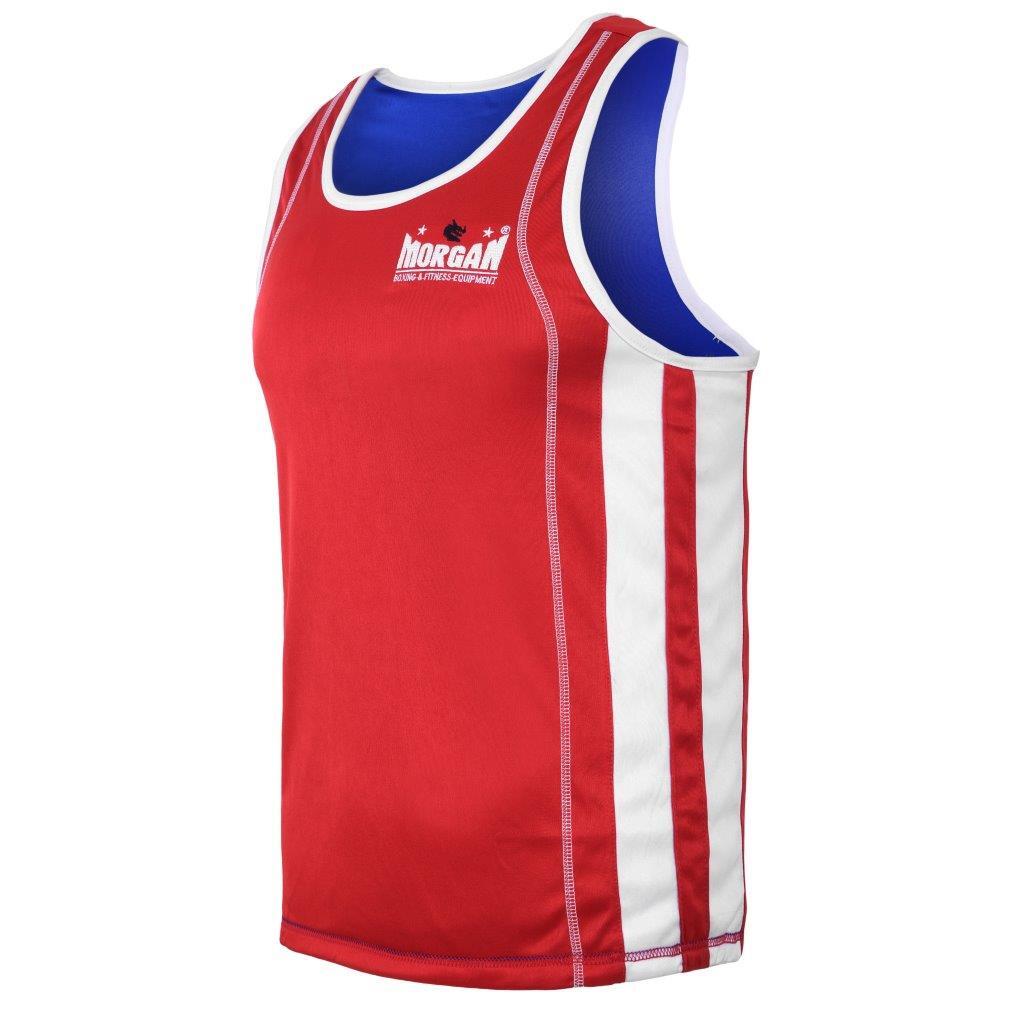 MORGAN REVERSIBLE BOXING SINGLET