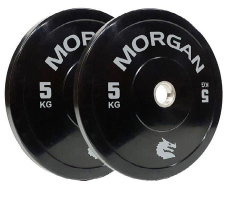 100KG MORGAN OLYMPIC BUMPER PLATE PACK