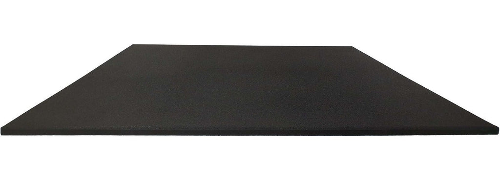 MORGAN COMMERCIAL GRADE RUBBER FLOOR TILES | BLACK (1m x 1m x 15mm)