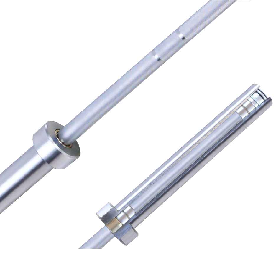 MORGAN 15KG HARDEN CHROME OLYMPIC BARBELL - 550KG LOAD CAPACITY