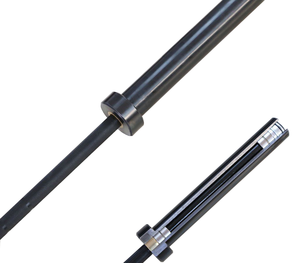 MORGAN 20KG BLACK HARDEN CHROME OLYMPIC BARBELL - 680KG LOAD CAPACITY