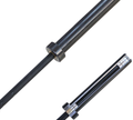 MORGAN 15KG BLACK HARDEN CHROME OLYMPIC BARBELL - 600KG LOAD CAPACITY