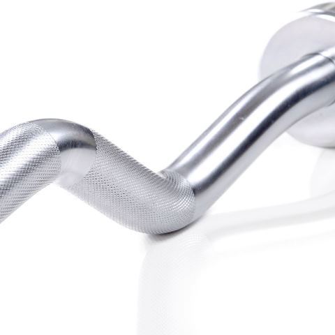 MORGAN HARDEN CHROME CURL BAR - 250kg LOAD CAPACITY