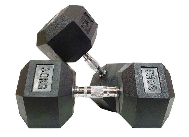MORGAN HEX DUMBBELLS - PAIR [30kg]