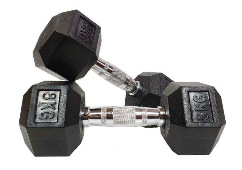 MORGAN HEX DUMBBELLS - PAIR [7kg]