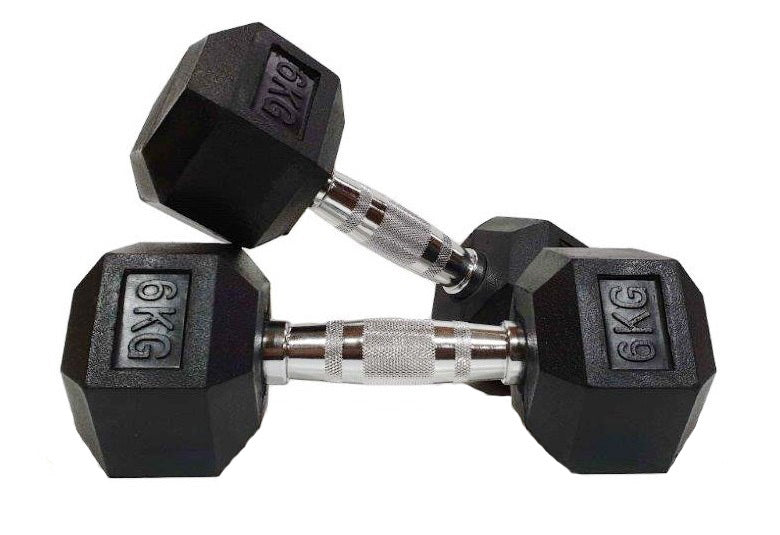 MORGAN HEX DUMBBELLS - PAIR [27.5kg]