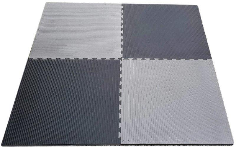 MORGAN 2cm TATAMI JIGSAW INTERLOCKING FLOOR MATS | PREMIUM GRADE [Grey/Black]