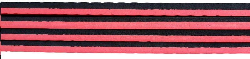 MORGAN 2cm TATAMI JIGSAW INTERLOCKING FLOOR MATS | PREMIUM [Red/Black]