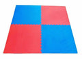MORGAN 2cm TATAMI JIGSAW INTERLOCKING FLOOR MATS | PREMIUM GRADE [Red/Blue]