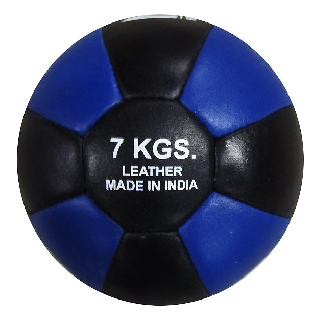 MORGAN LEATHER MEDICINE BALL (3-5-7-9-10kg)[7KG]