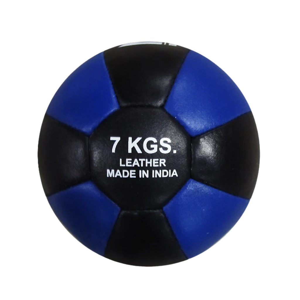 MORGAN LEATHER MEDICINE BALL (3-5-7-9-10kg)[3KG]