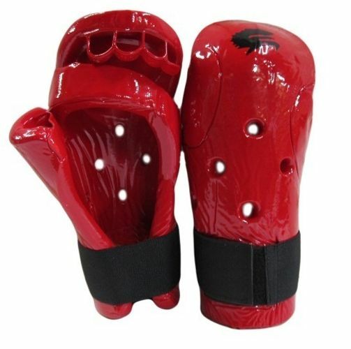 Morgan Dipped Foam Protector Hand Guards Medium - Red