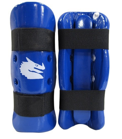 Morgan Dipped Foam Protector Forearm Guards Medium - Blue