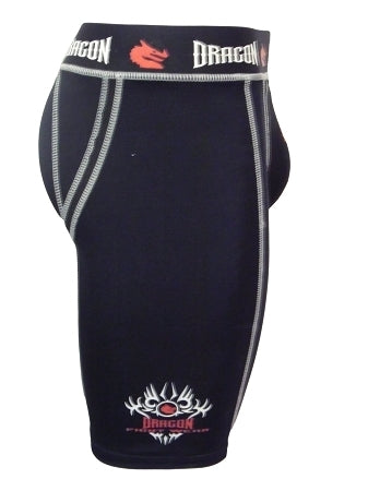 DRAGON COMPRESSION SHORTS WITH TRI-FLEX GROIN CUP