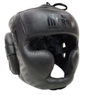 Morgan B2 Bomber Leather Head Guard Medium