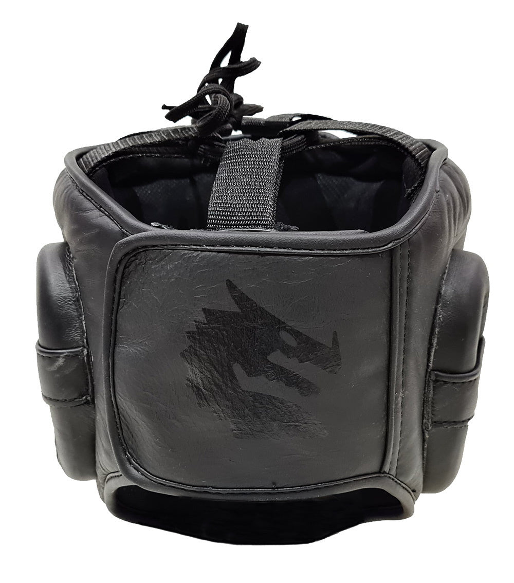 Morgan B2 Bomber Leather Head Guard Medium