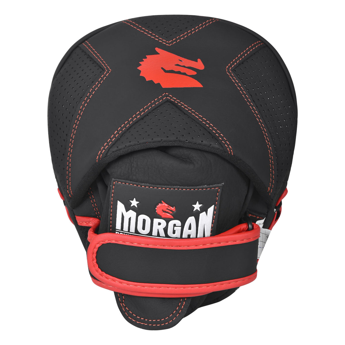MORGAN V2 MICRO GEL LEATHER CURVED SPEED PADS (PAIR)