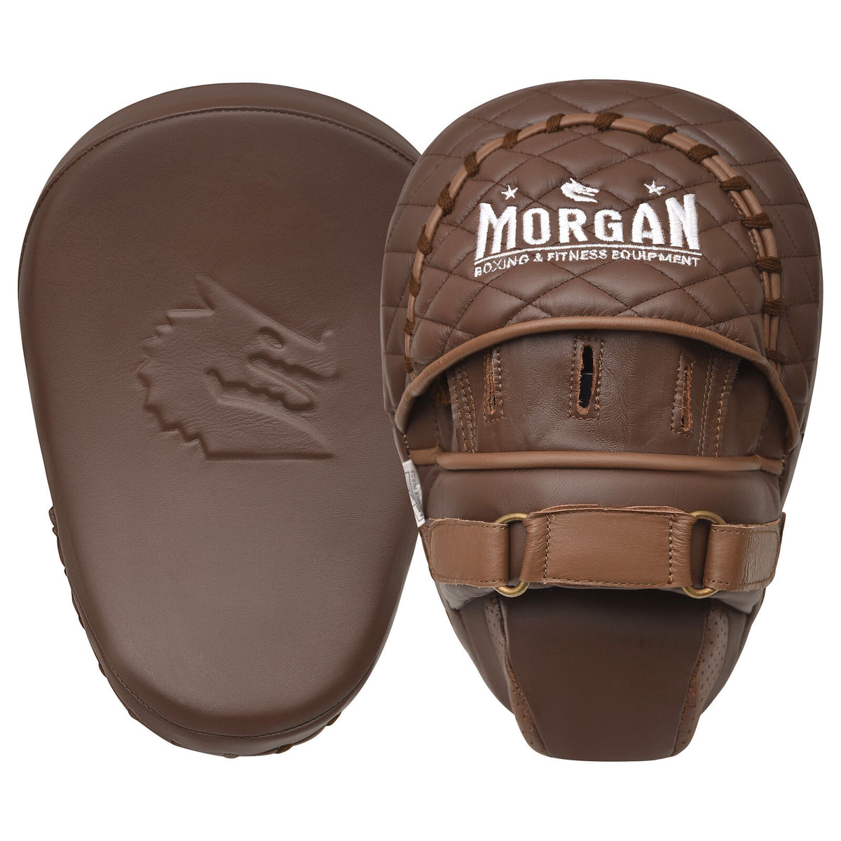 MORGAN 1918 HERITAGE CURVED LEATHER FOCUS PADS (PAIR)