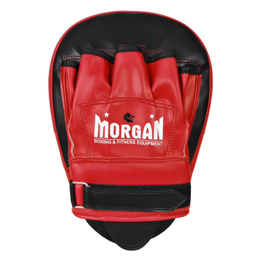 Morgan V2 Classic Curved Focus Pads Pair - Red