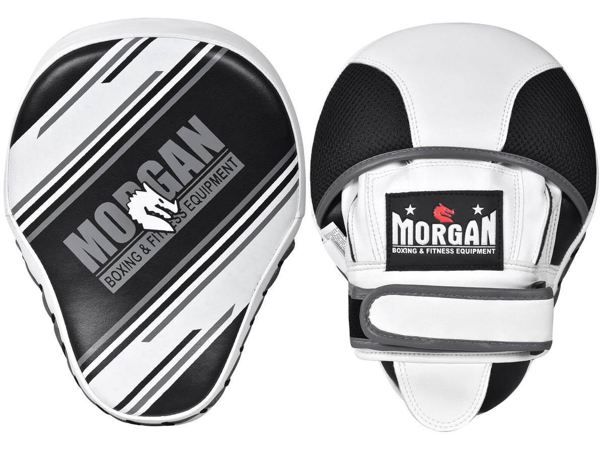 MORGAN AVENTUS LEATHER CURVED FOCUS PADS (PAIR)