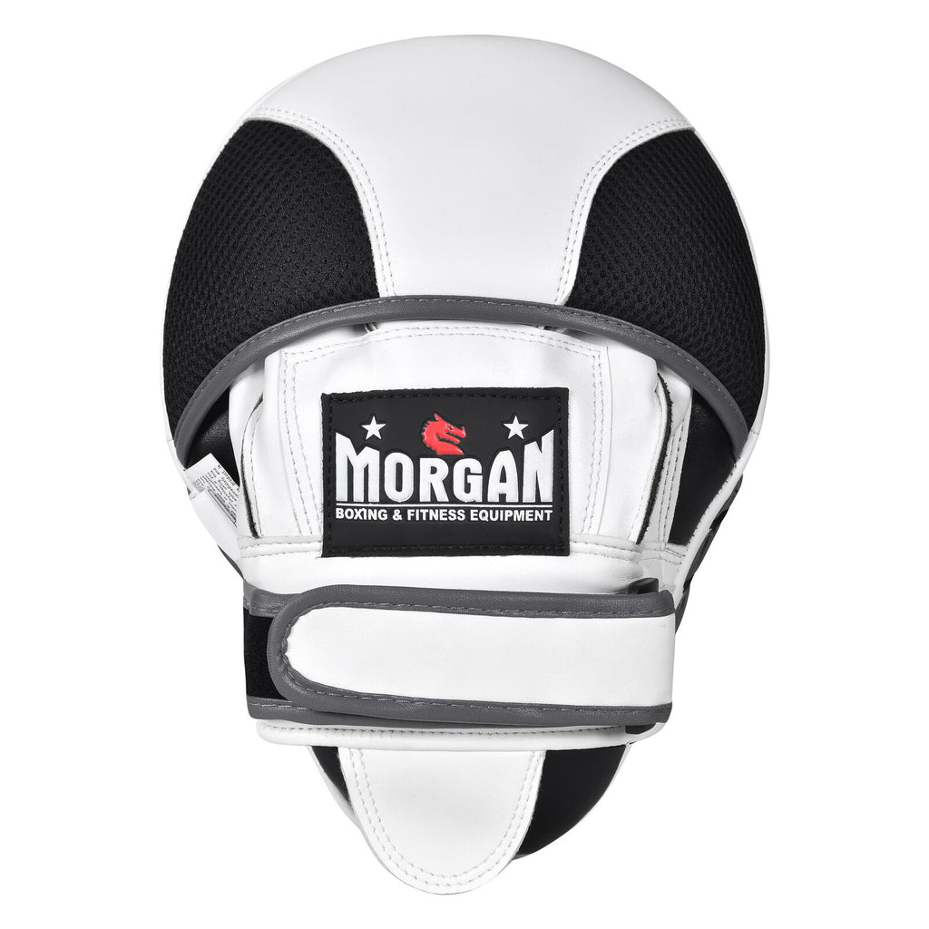 MORGAN AVENTUS LEATHER CURVED FOCUS PADS (PAIR)
