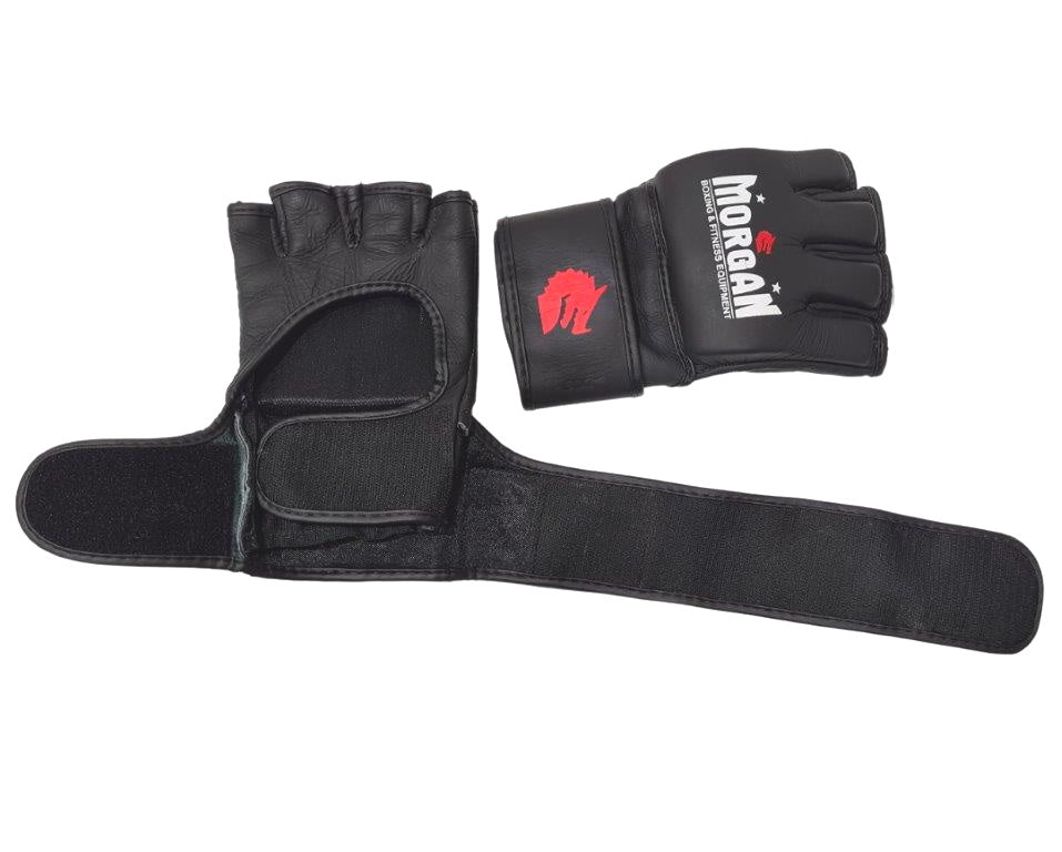 Morgan Sports V2 Elite Leather Mma Gloves