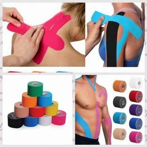 MORGAN Kinesiology Muscle Tape (5m x 5cm)[Natural/Skin]