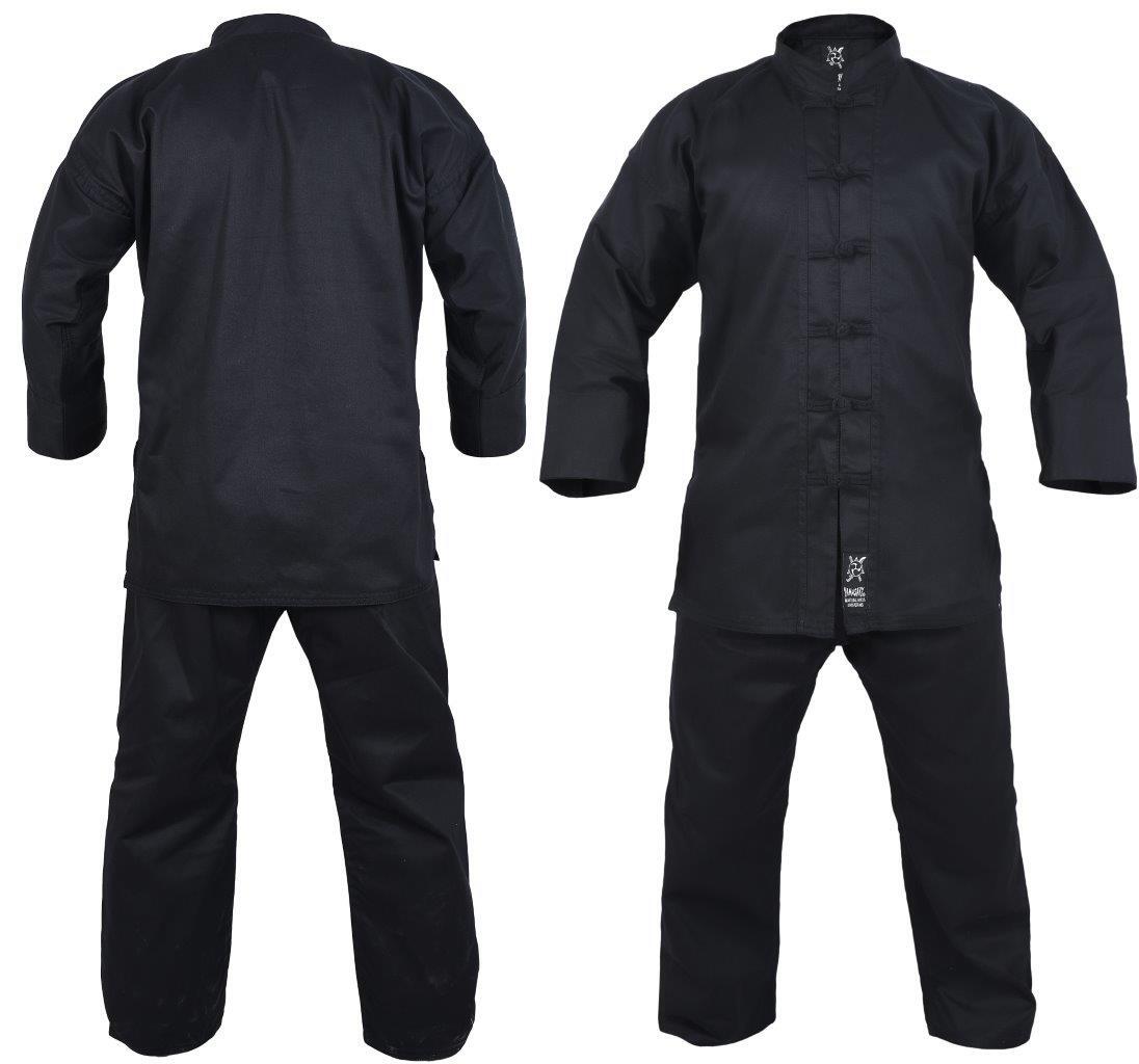 YAMASAKI KUNG FU UNIFORM (BLACK TRIM) - 10oz