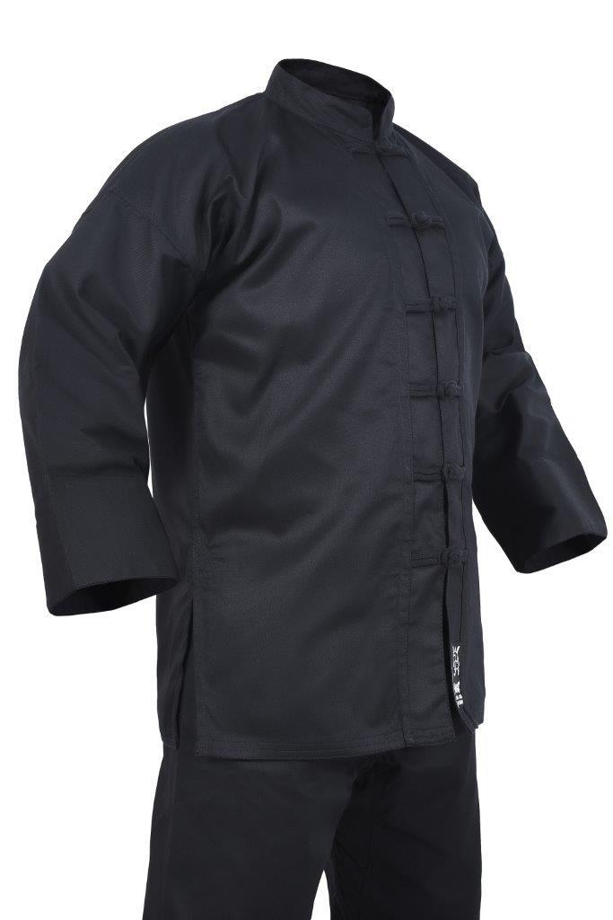 YAMASAKI KUNG FU UNIFORM (BLACK TRIM) - 10oz