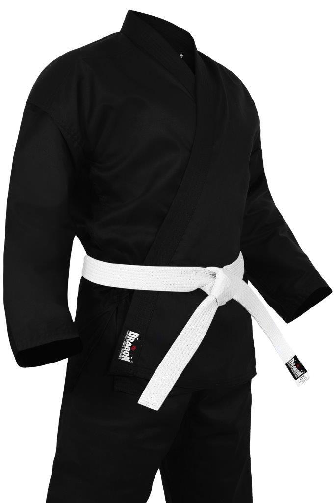 DRAGON 8oz BLACK KARATE UNIFORM[6]