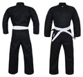 DRAGON 8oz BLACK KARATE UNIFORM