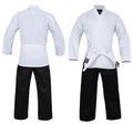 DRAGON 8oz SALT & PEPPER KARATE UNIFORM