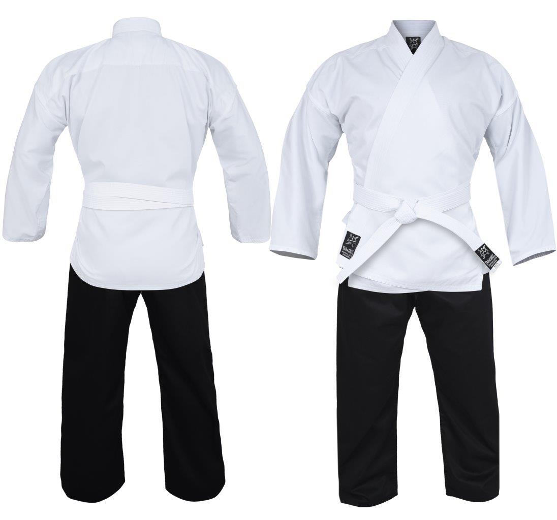 YAMASAKI 10oz PRO SALT & PEPPER KARATE UNIFORM