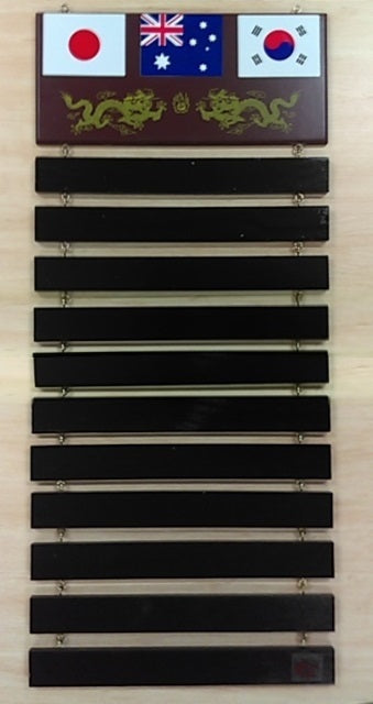 YAMASAKI MARTIAL ARTS BELT RACK